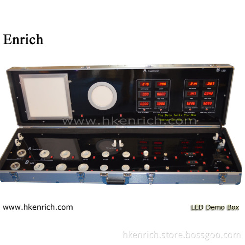 LED Test Case with Panel Light Socket/Downlight Socket